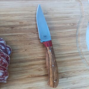 Couteau artisanal en olivier